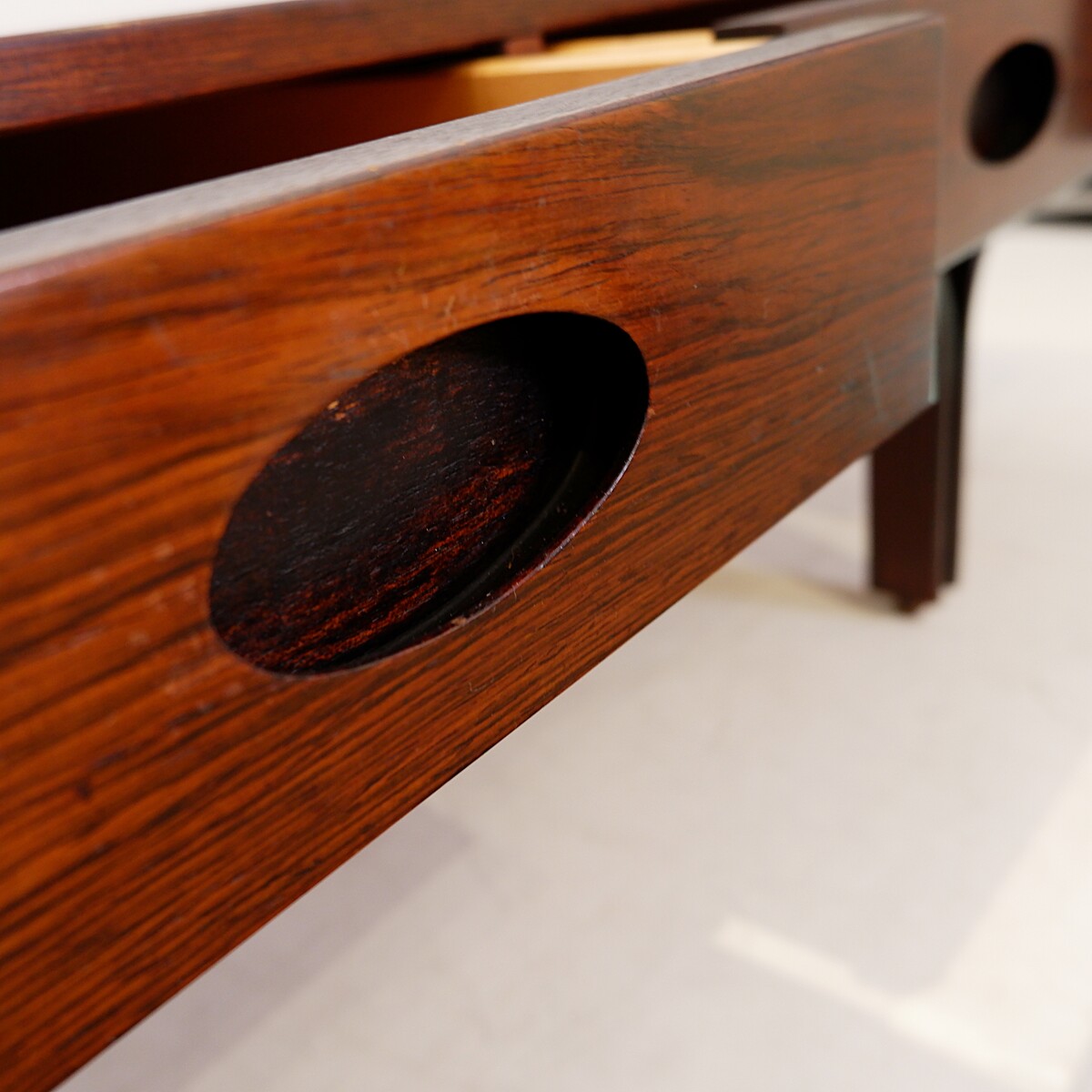 Mid-Century Italian Wooden Coffee Table by Gianfranco Frattini for Bernini, 1960s