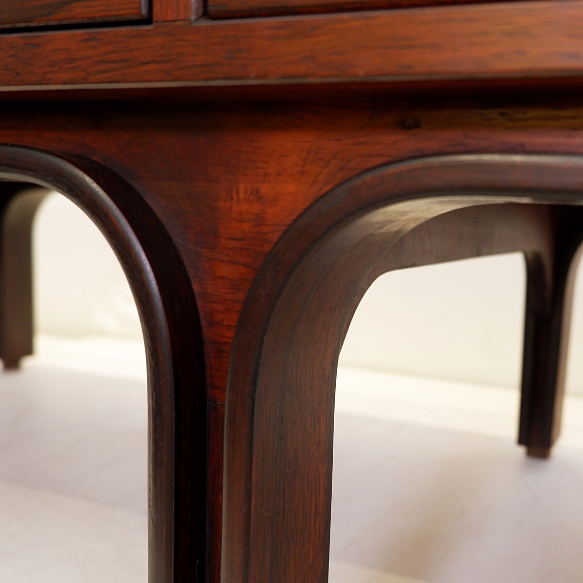 Mid-Century Italian Wooden Coffee Table by Gianfranco Frattini for Bernini, 1960s