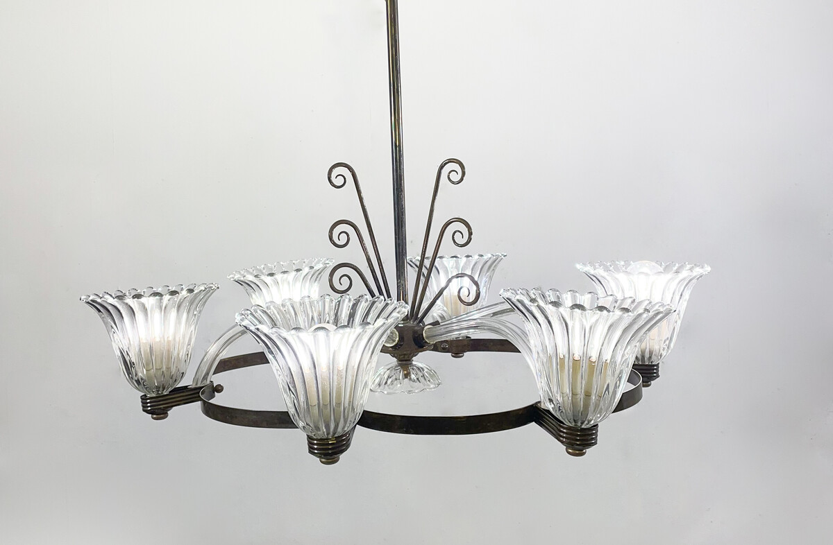 Mid-Century Modern Chandelie