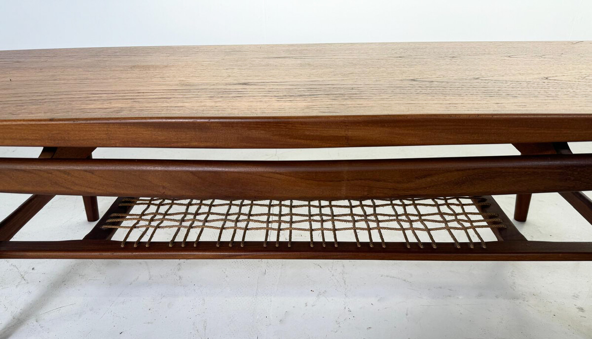 Mid-Century Modern Coffee Table, teak, 1960s