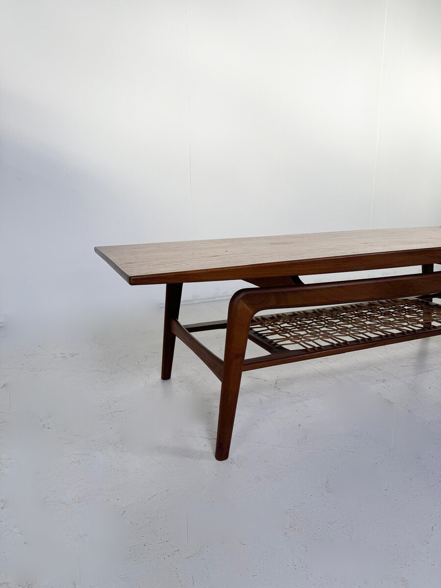 Mid-Century Modern Coffee Table, teak, 1960s