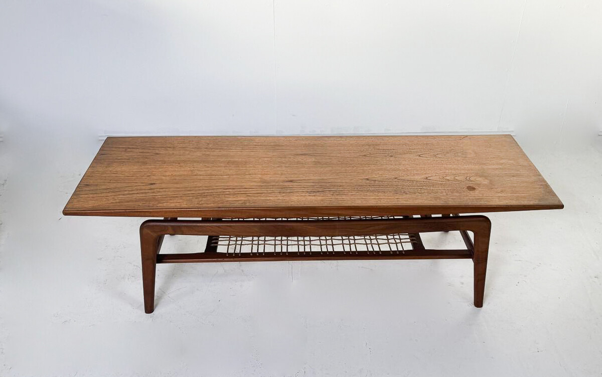 Mid-Century Modern Coffee Table, teak, 1960s