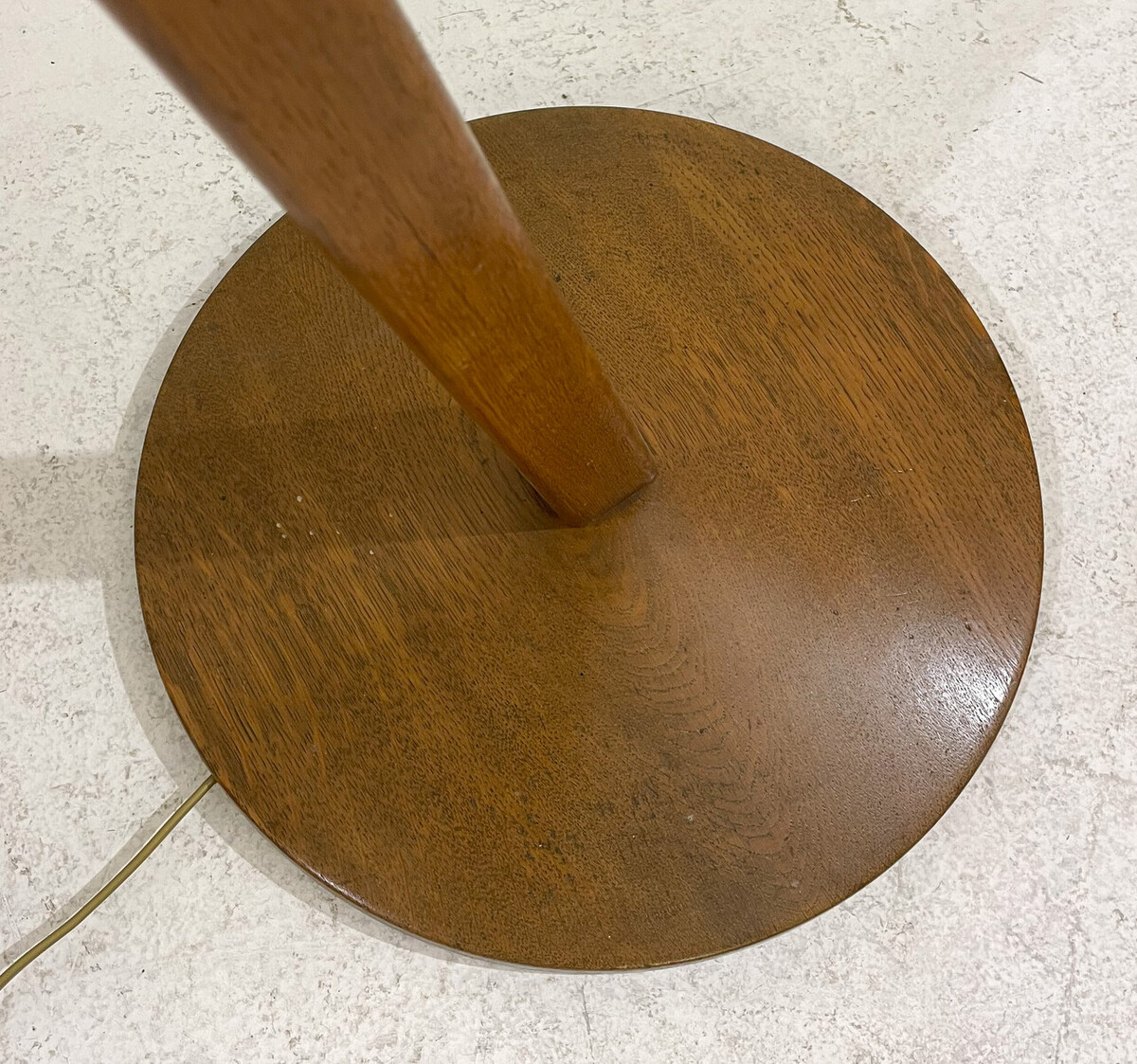 Mid-Century Modern Floor Lamp, 1960s - New Lampshade