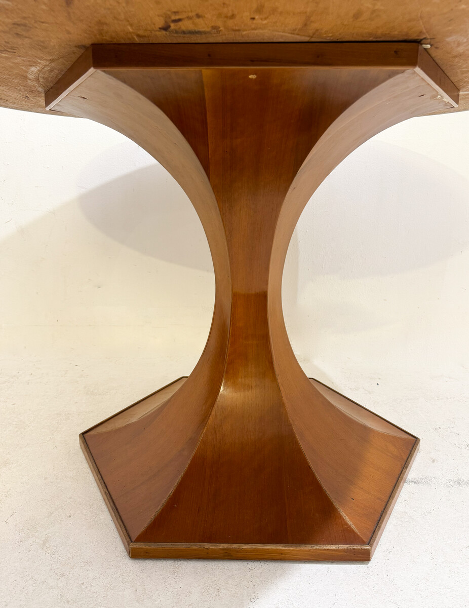 Mid-Century Modern Italian Dining Table, Walnut, 1960s