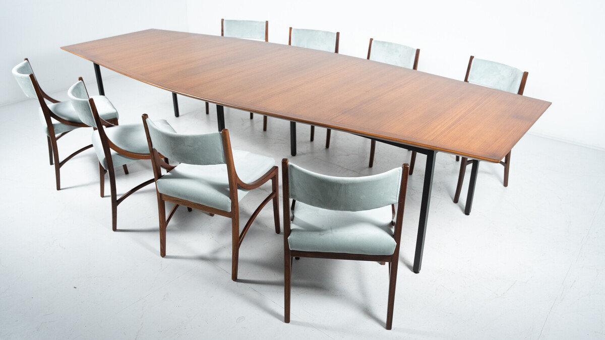 Mid-Century Modern Large Dining Table for KNOLL