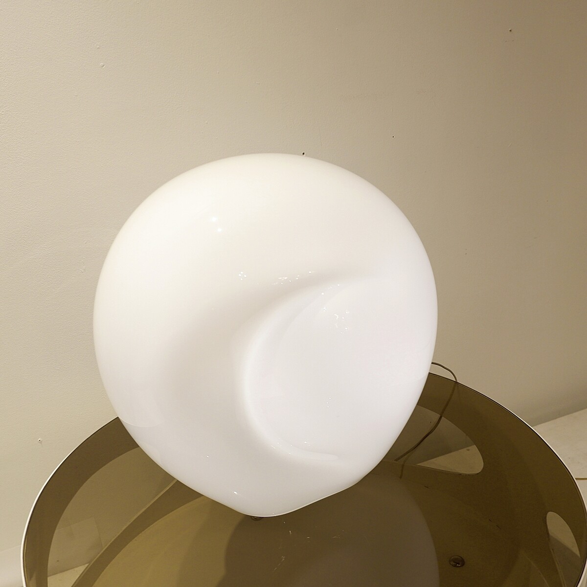 Mid century Modern Large Vistosi Munega lamp by Gino Vistosi 1970s