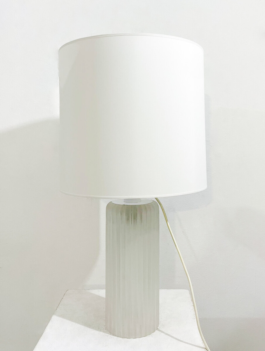 Mid-Century Modern Murano Glass Table Lamp by Gino Cenedese, Italy