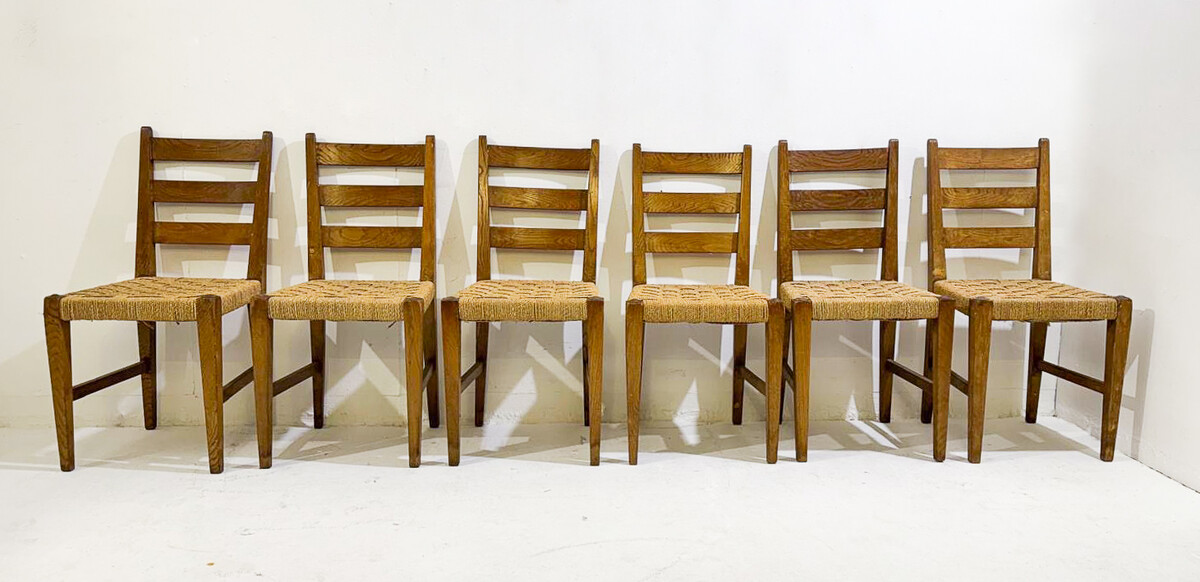 Mid-Century Modern Pair of Armchairs, Green Fabric and Wood, Italy, 1960s