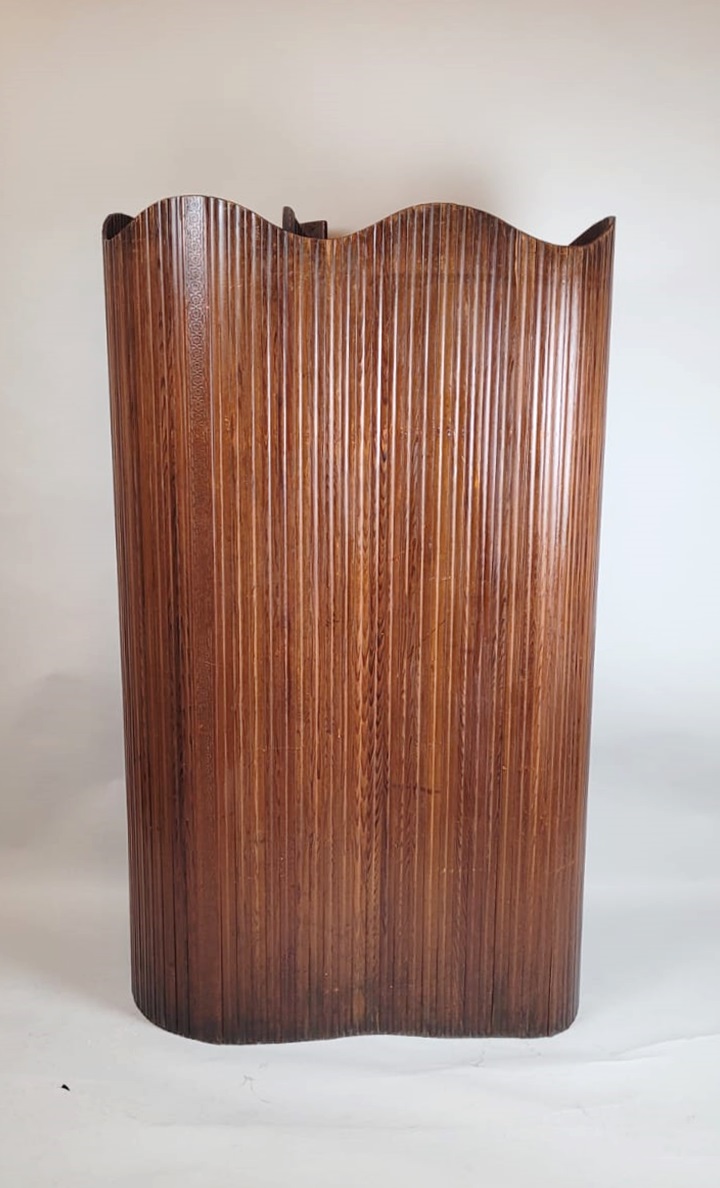 Mid-Century Modern Pine Folding Screen, 1950s