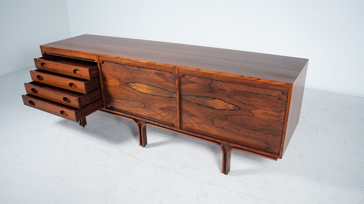 Mid-Century Modern Sideboard by Gianfranco Frattini For Bernini, 1960s