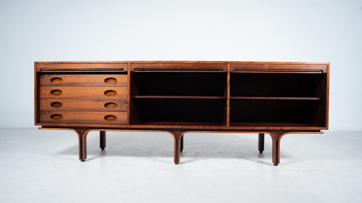 Mid-Century Modern Sideboard by Gianfranco Frattini For Bernini, 1960s