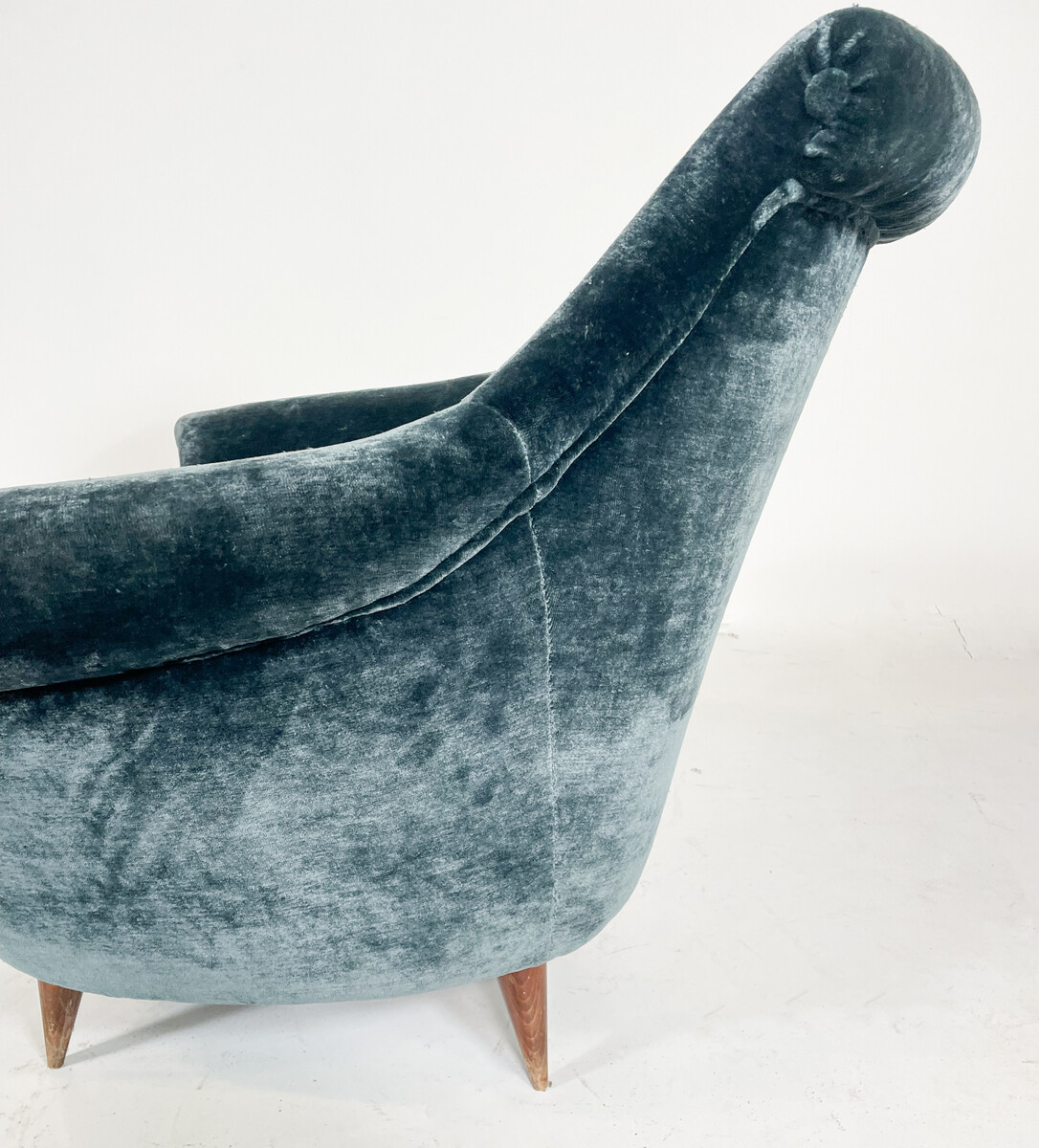 Mid-Century-Modern vintage Club Chair, Italy, 1950S