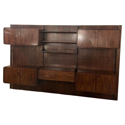 Mid-Century Modern Wall Unit by Raffaella Crespi, Italy, 1960s