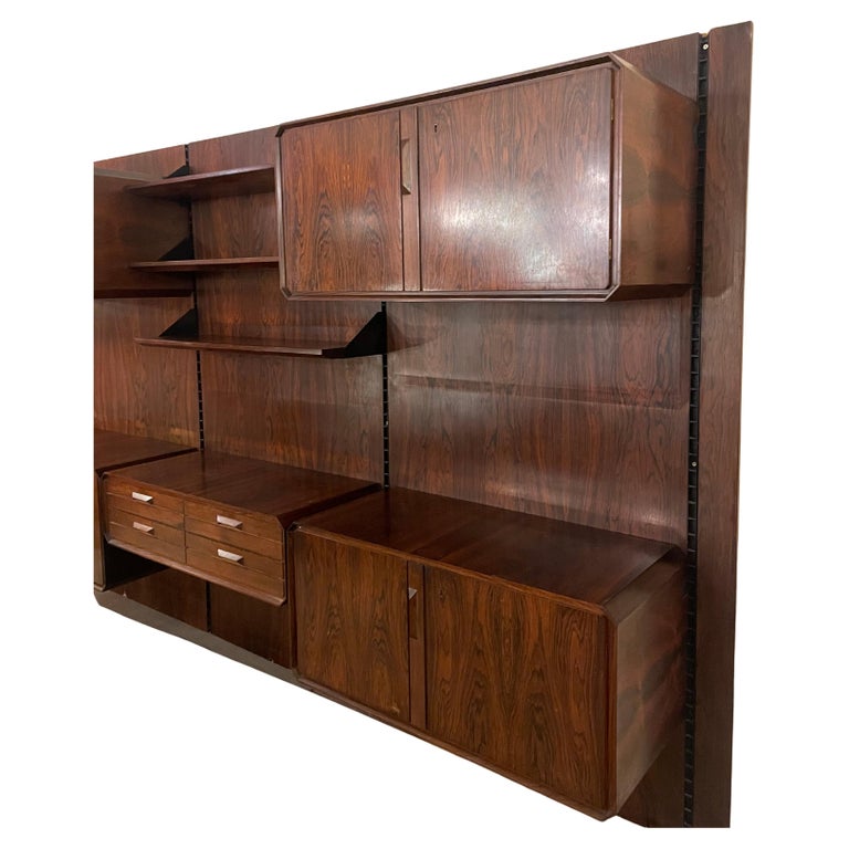 Mid-Century Modern Wall Unit by Raffaella Crespi, Italy, 1960s