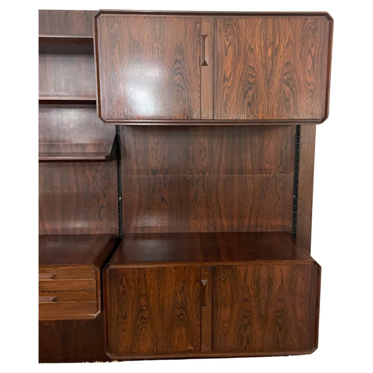 Mid-Century Modern Wall Unit by Raffaella Crespi, Italy, 1960s