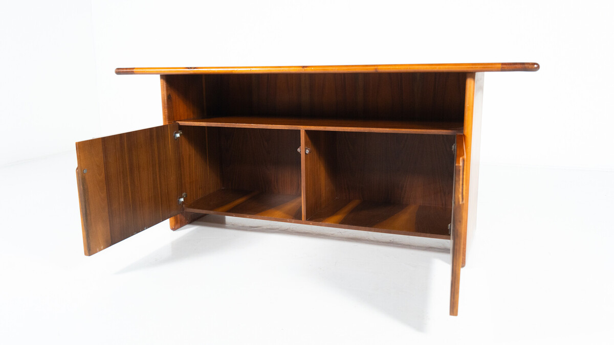 Mid-Century Modern Wooden Sideboard, Wood, 1960s