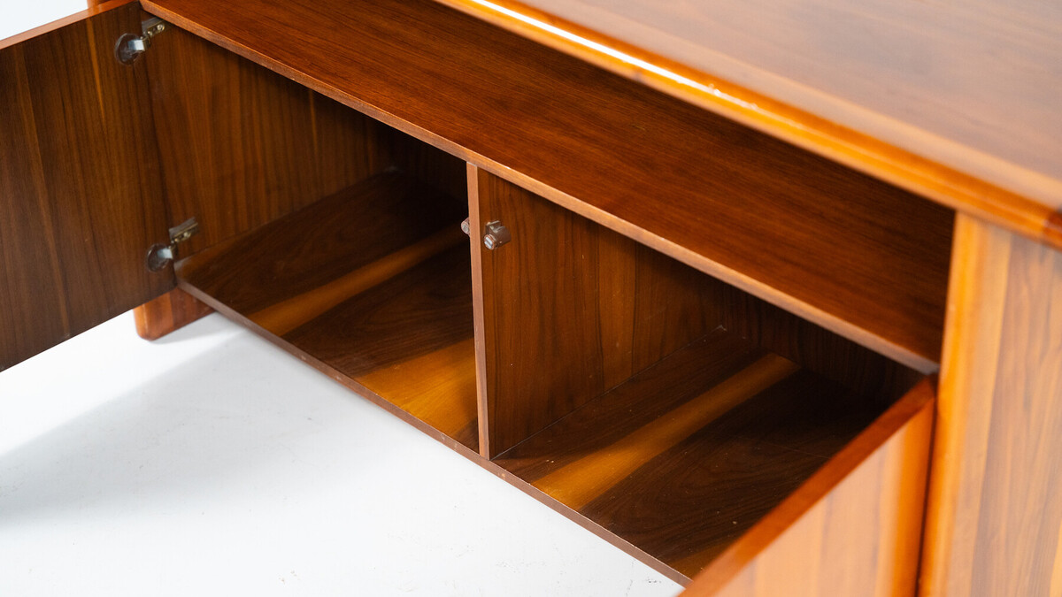 Mid-Century Modern Wooden Sideboard, Wood, 1960s