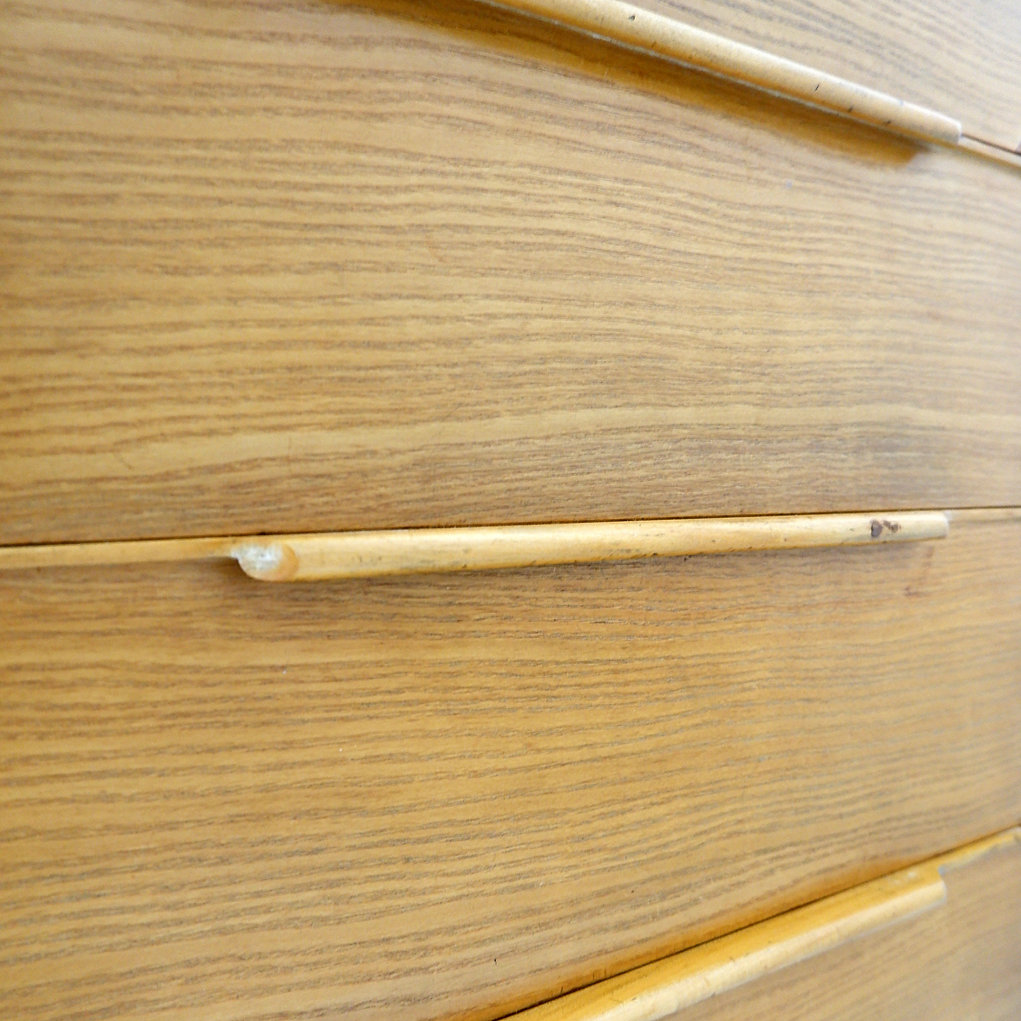 Mid Century Sideboard by Alfred Hendrickx with 4 doors and 4 drawers (c.1956)