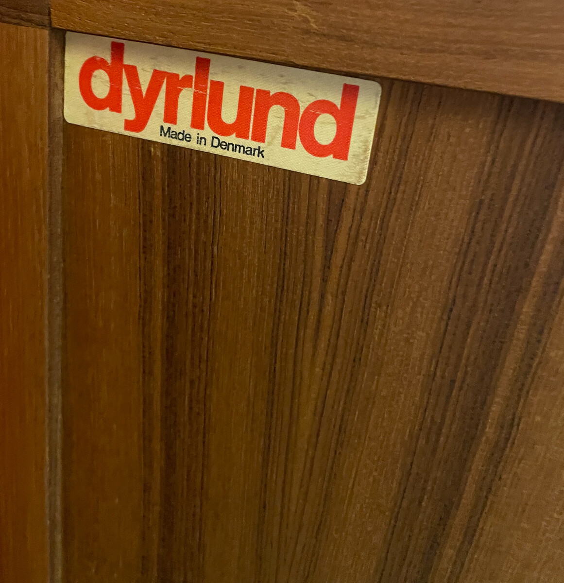 Mid-Century Sideboard with Tambour Doors, Dyrlund - Denmark - 1960s