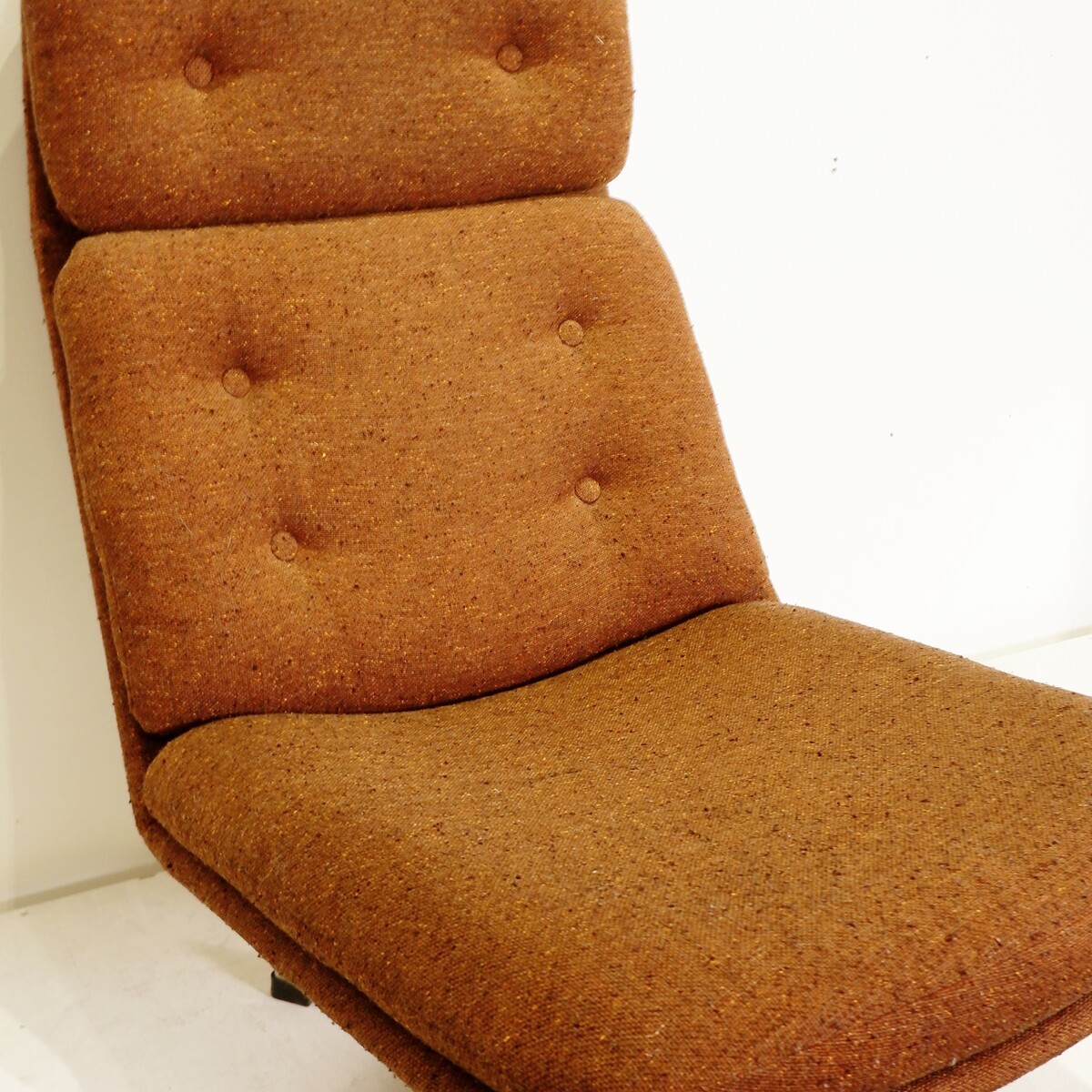 Mid-century swivel armchair by UP. Závody, Czechoslovakia 1970s