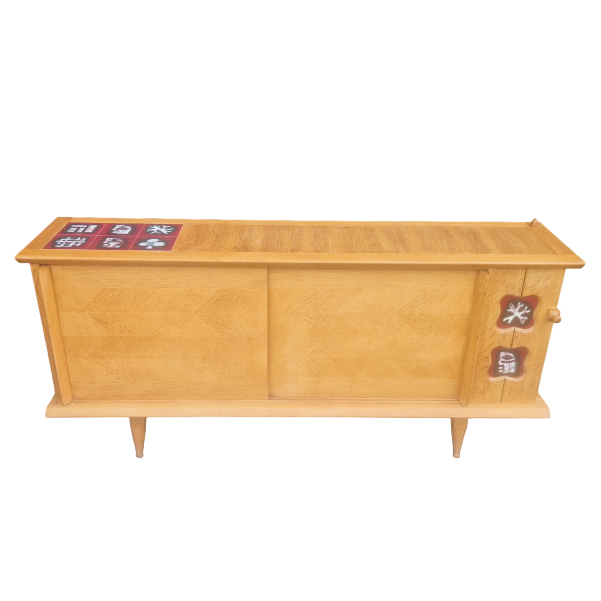 Mid Centuy sideboard by Guillerme et Chambron 