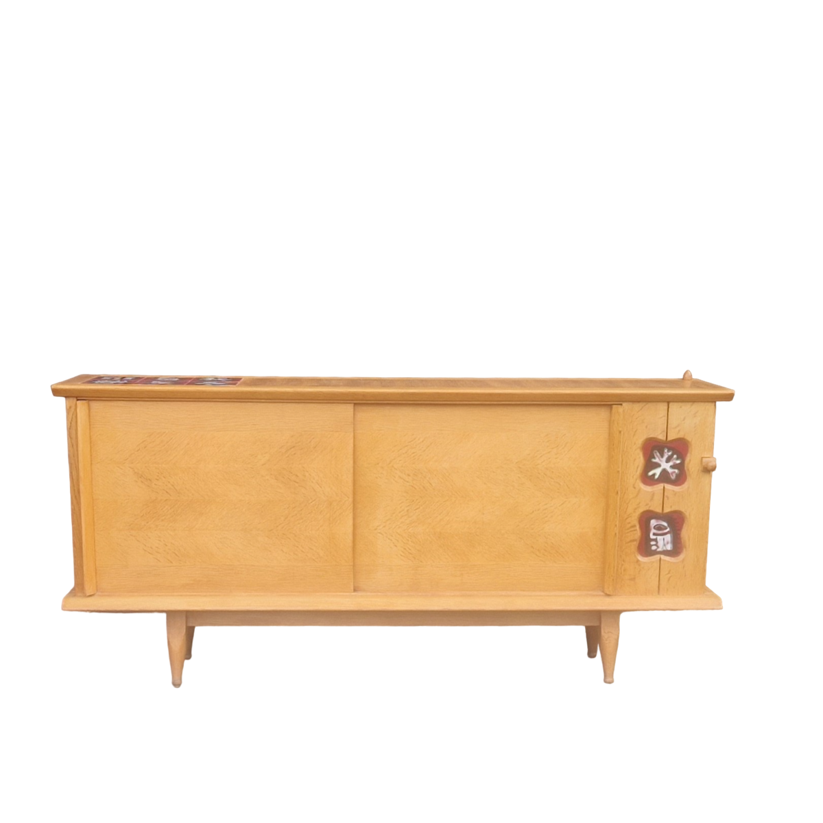 Mid Centuy sideboard by Guillerme et Chambron 