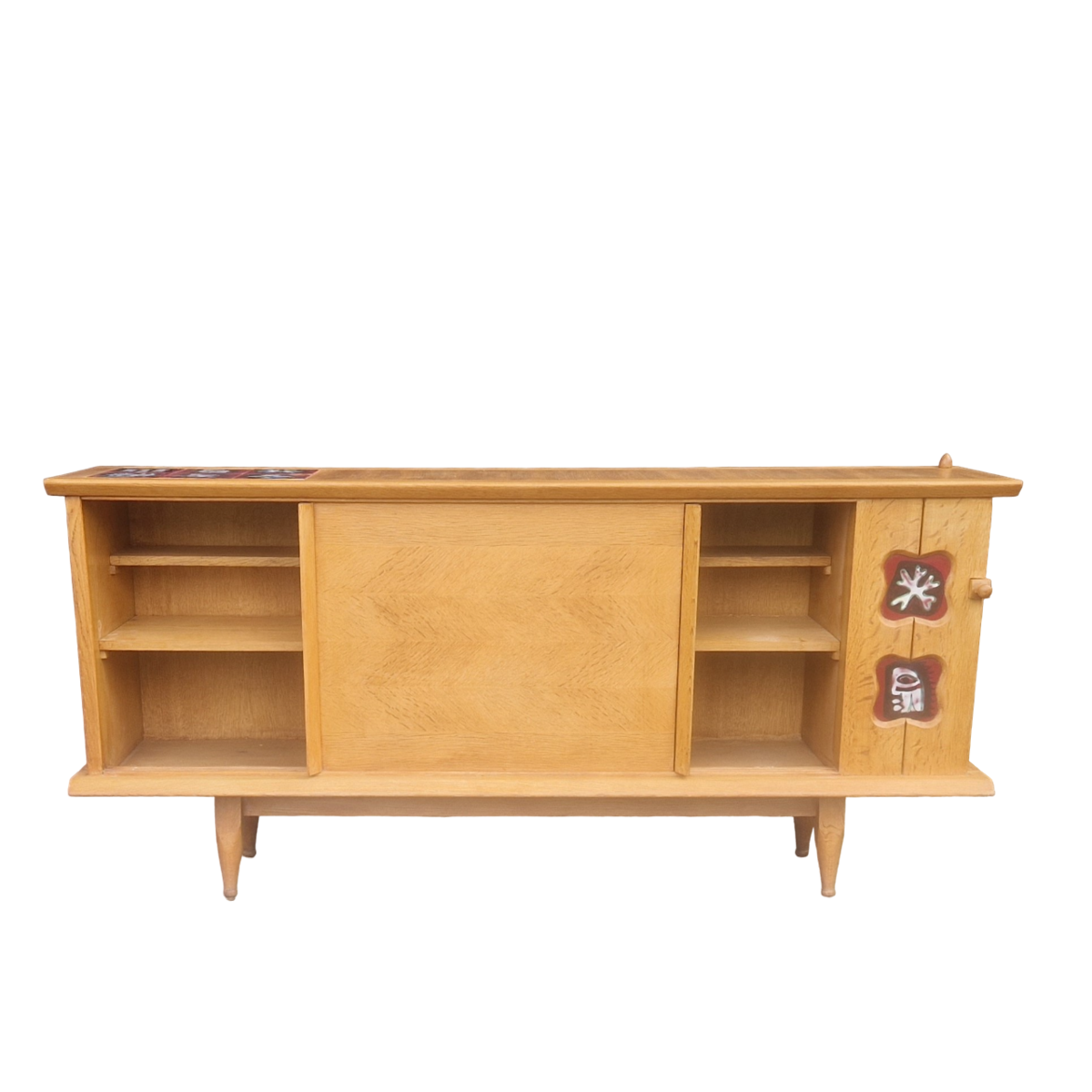 Mid Centuy sideboard by Guillerme et Chambron 