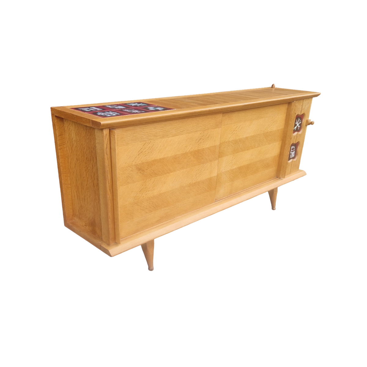 Mid Centuy sideboard by Guillerme et Chambron 
