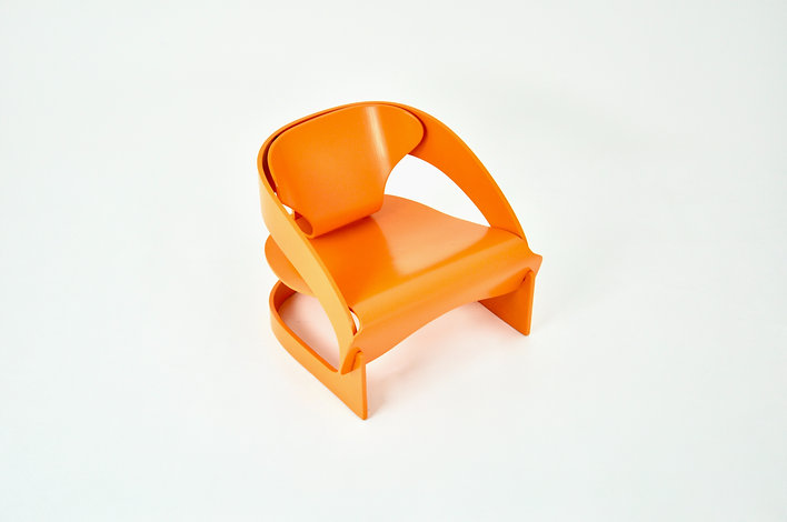 Model 4801 Armchair by Joe Colombo for Kartell, 1960s