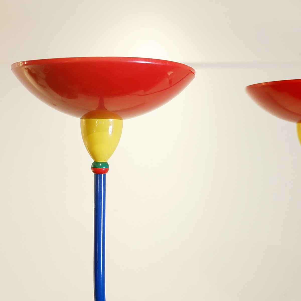 Multicolored floor lamps in Memphis style, 1980s - 3 available