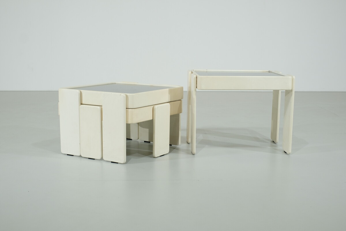 Nesting tables by Gianfranco Frattini for Cassina – 1970s