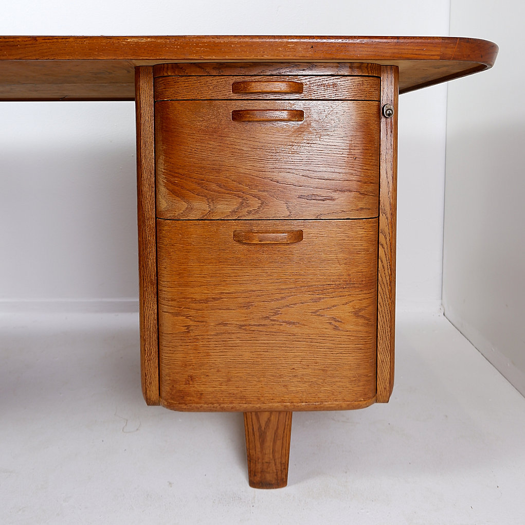 Office desk by Gunnar Ericsson for Facit AB Buromöbel Zurich - 1950s