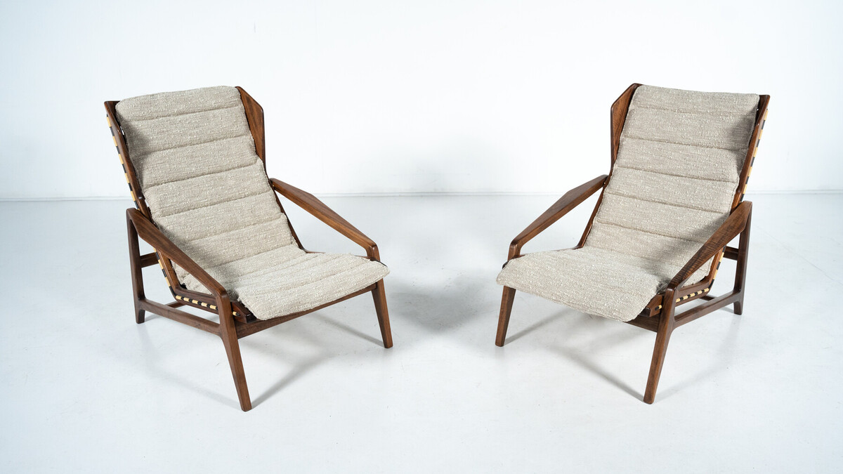 Pair of Armchairs mod 811 by Gio Ponti for Cassina, 1957