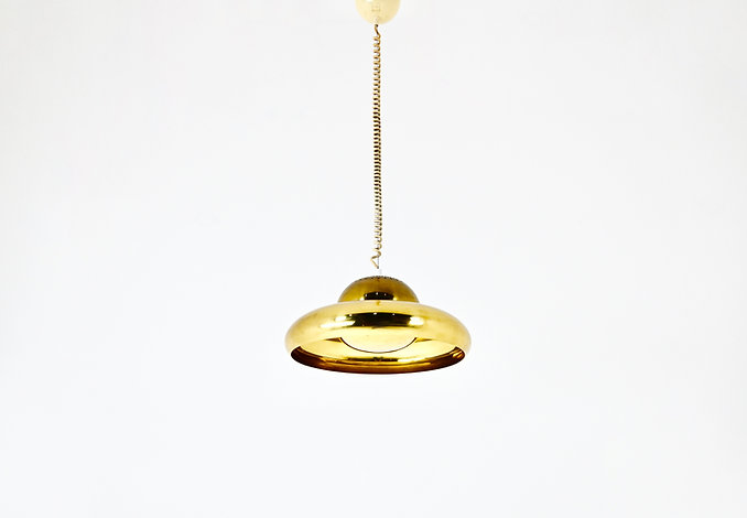 Pair of Fior di Loto Hanging Lamp by Afra & Tobia Scarpa for Flos, 1960s