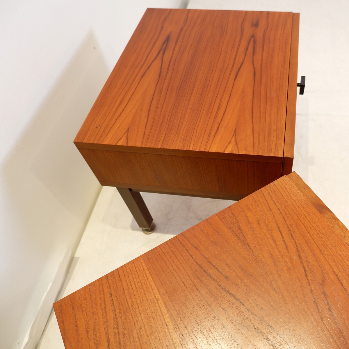 Pair of Vintage CombinEurop bedside tables 1950s