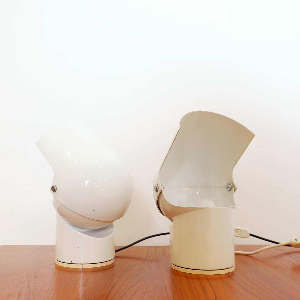 Pileino Table Lamps by Gae Aulenti for Artemide, 1972, Set of 2