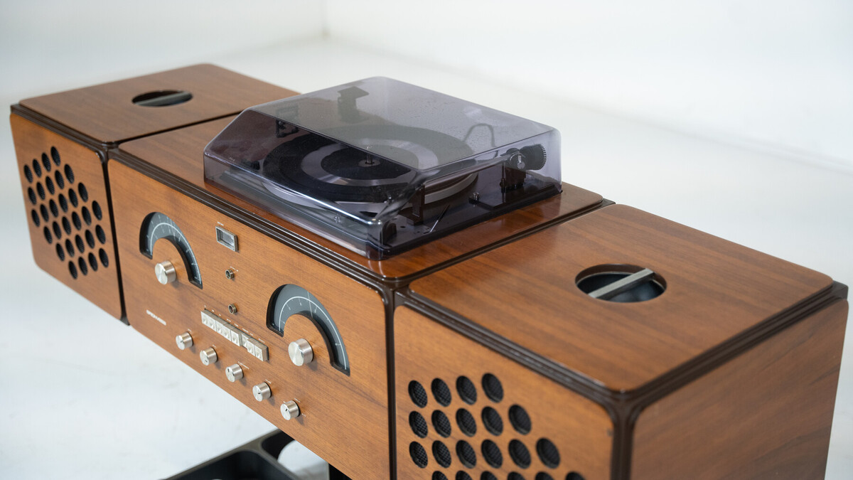 Record Player Brionvega by Achille & Pier Giacomo Castiglioni, 1960s