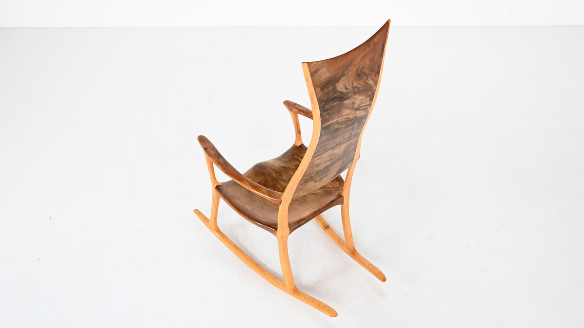 Rocking chair by Donald Gordon, early 2000's