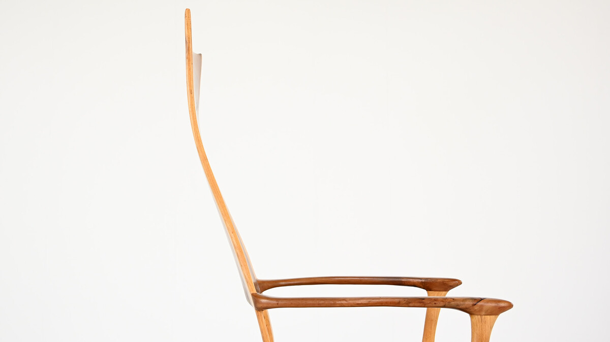 Rocking chair by Donald Gordon, early 2000's