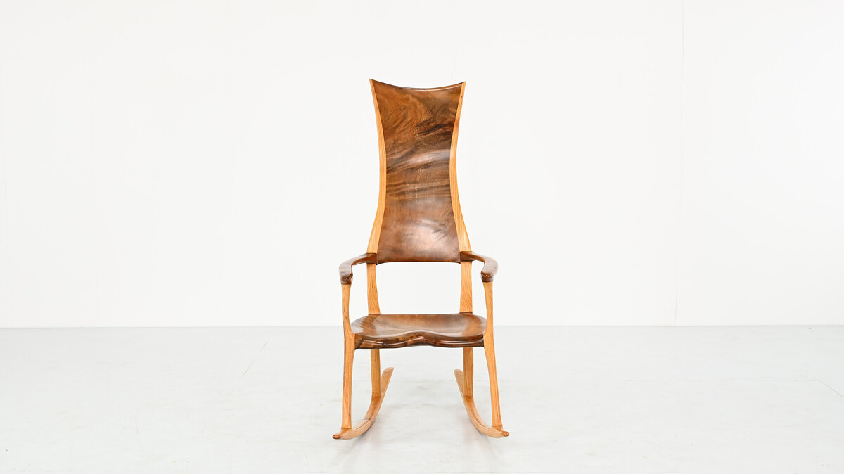 Rocking chair by Donald Gordon, early 2000's