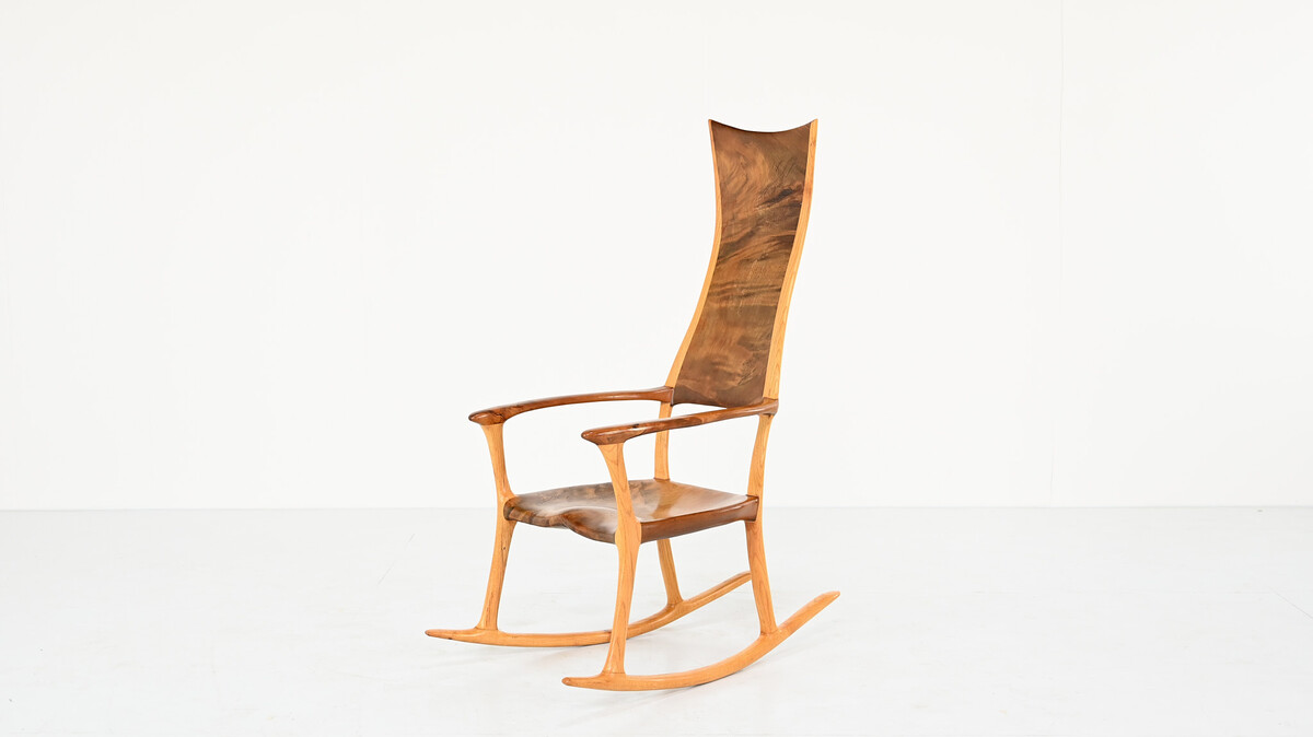 Rocking chair by Donald Gordon, early 2000's