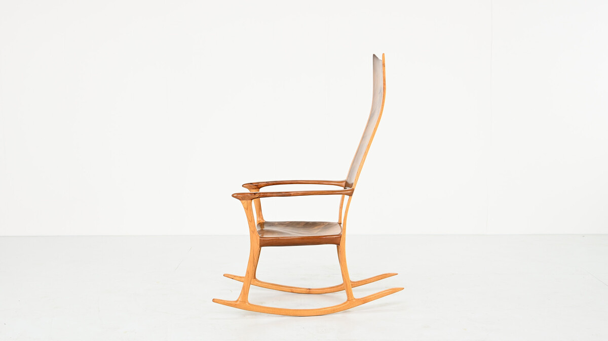 Rocking chair by Donald Gordon, early 2000's