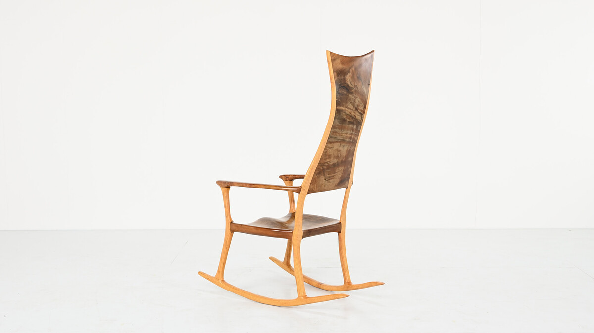 Rocking chair by Donald Gordon, early 2000's