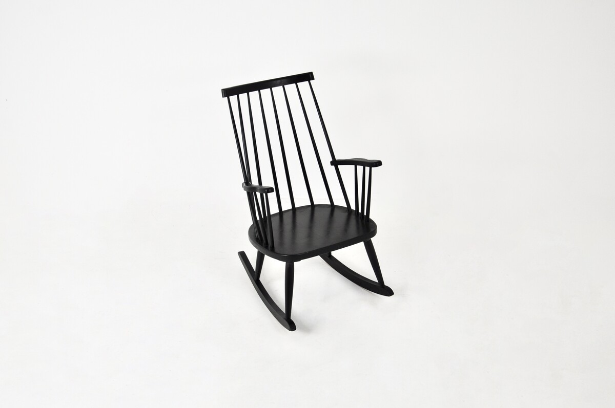 Rocking Chair by Lena Larsson for Nesto, 1960s