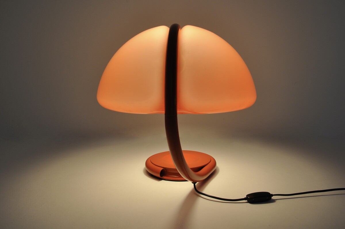 Serpente Table Lamp by Elio Martinelli for Martinelli Luce, 1960s