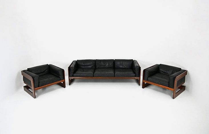 Sofa set by Giuseppe Raimondi for Stendig, 1970s