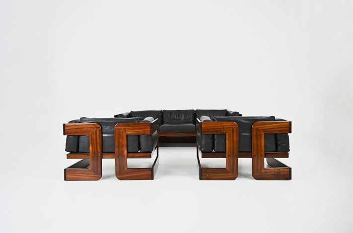 Sofa set by Giuseppe Raimondi for Stendig, 1970s