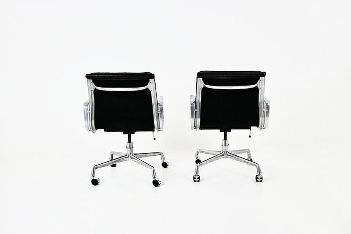 Soft Pad Chairs by Charles & Ray Eames for ring Mobelfabrikk Norway, 1970s