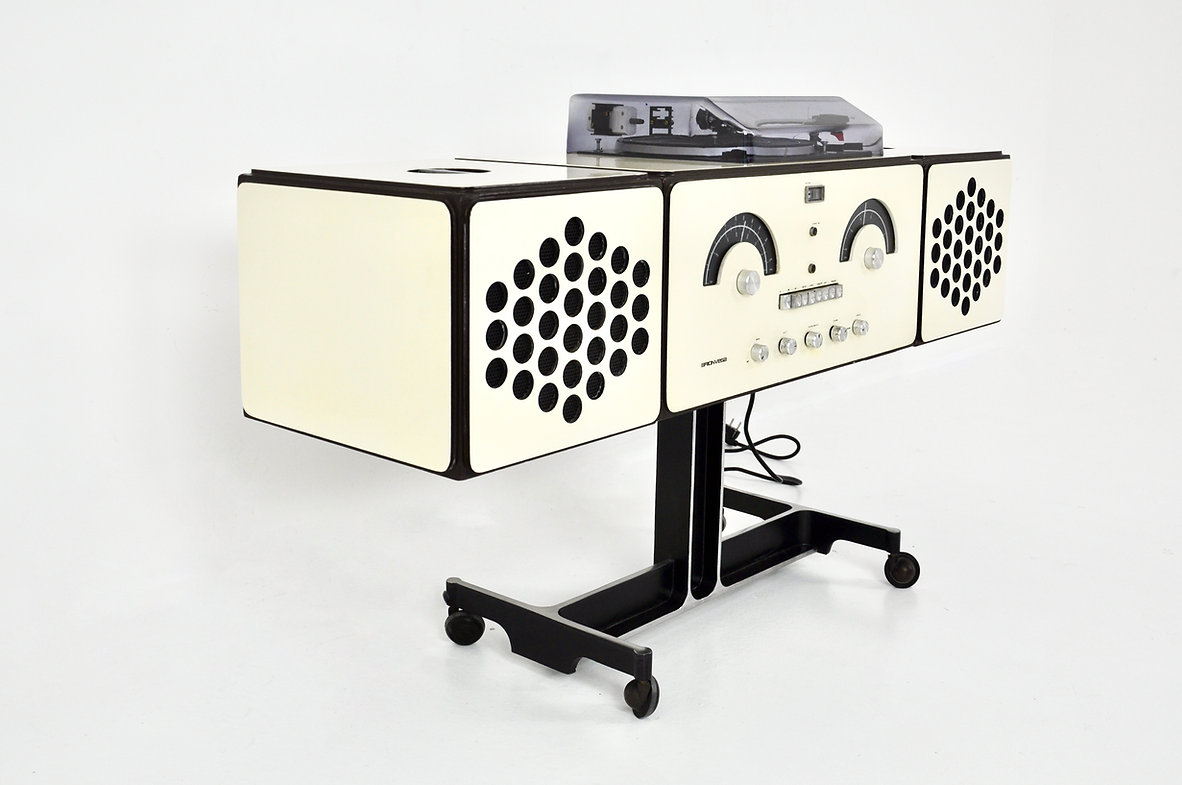 Stereophonic RR-126 Radio by F.lli Castiglioni for Brionvega, 1960s