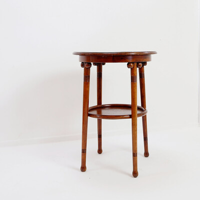 Vienna Secession Side Table attributed to Gustav Siegel 